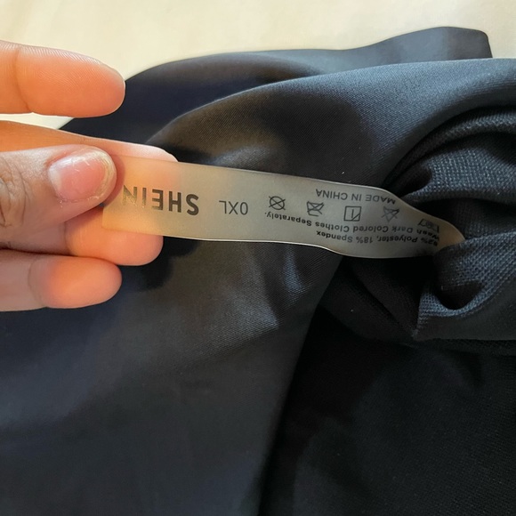 Shein Crossover Swim Bottoms, Size 0XL, Black, Never Worn - Picture 5 of 5